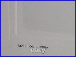 Georges Scott 1910 Affiche estampe pour Révillon Frères fourreurs à Paris