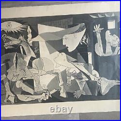 Grande AFFICHE PABLO PICASSO Guernica- Stedelijk museum Amsterdam 70138 cm