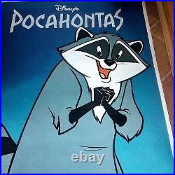 Grande Affiche Plastifiee Pocahontas Recto/verso