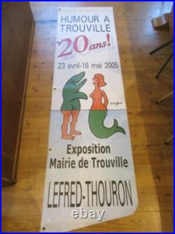 Grande Banderolle Savignac 20 Ans Humour Trouville Lefred Thouron 2005 270x77