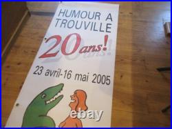 Grande Banderolle Savignac 20 Ans Humour Trouville Lefred Thouron 2005 270x77