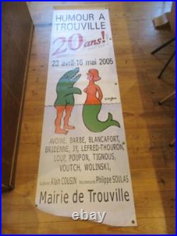 Grande Banderolle Savignac 20 Ans Humour Trouville Lefred Thouron 2005 270x77