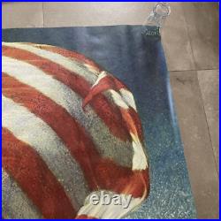 Grande affiche Originale PEPSI par MICHEL JOUIN 1981- 117 x 155 cm PARFAIT ETAT