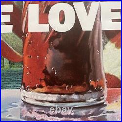 Grande affiche Originale PEPSI par MICHEL JOUIN 1981- 117 x 155 cm PARFAIT ETAT