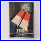 Grande affiche originale Foire royale néerlandaise d'Utrecht, 1947, Jos Tema