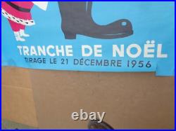 Grande affiche originale loterie nationale 1956 156 cm x 115,5 cm Fix-Masseau