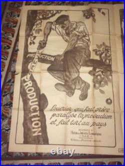 Grève. Double Affiche Illustrée Contre La Gréve, 1930- 1940