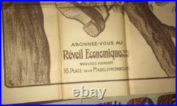 Grève. Double Affiche Illustrée Contre La Gréve, 1930- 1940 Grève. Double Affiche Illustrée Contre La Gréve, 1930- 1940