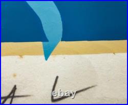 Javier Mariscal Coup de Vents Le Havre 1994 Affiche signée n°66/100 80×60