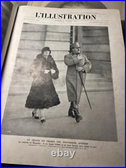 L'Illustration 1928 Revue Française Vintage Rétro Journal Antiquariat