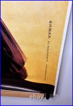 L'Instant Taittinger Affiche Publicitaire Champagne Vintage 175x120 1988