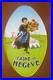 LAINE DE MEGÈVE AFFICHE ORIGINALE 1950 (45/28 ovale)