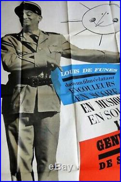 Le GENDARME de SAINT-TROPEZ Louis De FUNES Rare 1er tirage Original de 1964