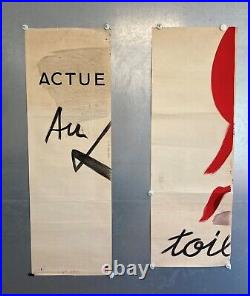 Léon Bénigni Affiche Originale Ancienne Magasins Du Louvre 1939 340x220