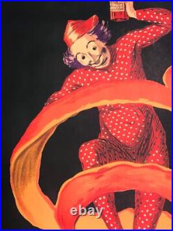 Leonetto Cappiello, 1950 Spiritello Campari Affiche Originale Cm 140 X 100