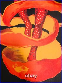 Leonetto Cappiello, 1950 Spiritello Campari Affiche Originale Cm 140 X 100