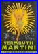 Leonetto Cappiello, Années 1970 VERMOUTH MARTINI Affiche Vintage Originale
