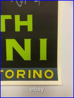 Leonetto Cappiello, Années 1970 VERMOUTH MARTINI Affiche Vintage Originale