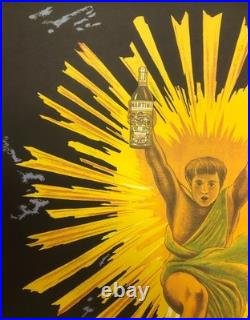 Leonetto Cappiello, Années 1970 VERMOUTH MARTINI Affiche Vintage Originale