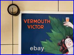 Leonetto Cappiello, Environ 1970 CONTRAT CANELLI Affiche Vintage Originale