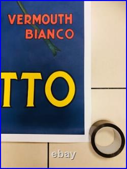 Leonetto Cappiello, Environ 1970 CONTRAT CANELLI Affiche Vintage Originale