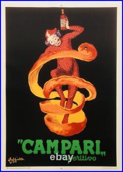 Leonetto Cappiello, c. A. 1970s Campari L'Apéritif Vintage Affiche On Linen