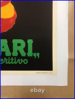 Leonetto Cappiello, c. A. 1970s Campari L'Apéritif Vintage Affiche On Linen