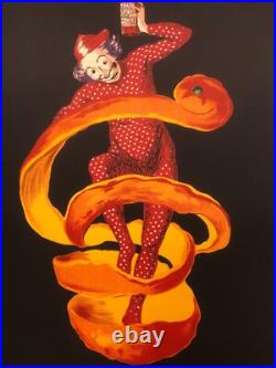 Leonetto Cappiello, c. A. 1970s Campari L'Apéritif Vintage Affiche On Linen