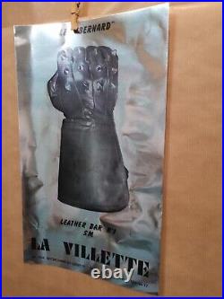 Les Bernard La Villette Paris Leather Bar Sm Bdsm Fist Affiche Poster Original