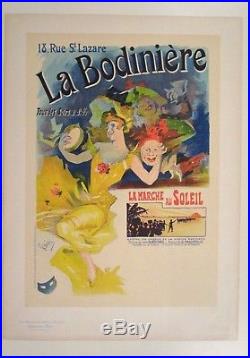 Les Maitres De L'affiche N°229 1900 Jules Cheret La Bodiniere Art Nouveau Superb