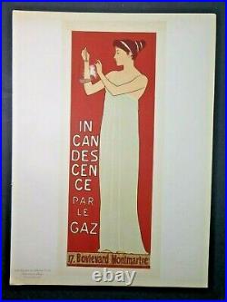 Les Maitres de l'affiche pl. 23 M. Realier Dumas Incandescence par le Gaz 1896