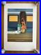 Lithographie ancienne originale Orient Express FIX MASSEAU 1987