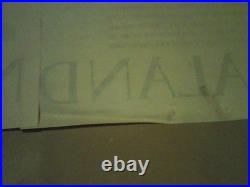 Lot 2Affiches anciennes NewZealand printed in England 50x76cm.très bons états