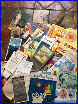 Lot De 150 Brochures Depliants Touristiques Des Annee 1930 A 60 Tourist Travel