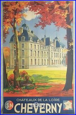 Lot de 13 affiches anciennes/posters tourisme France train travel SNCF 1935-1960