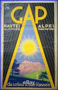 Lot de 16 affiches anciennes tourisme France/original travel posters 1940-1980