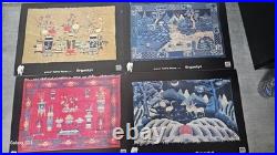 Lot de 25 affiches publicitaires vintage pharmaceutiques Ergadyl
