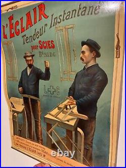Lot exceptionnel 50 affiches lithographies publicité 1900 no plaque émaillée