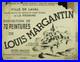 Louis MARGANTIN Laval La Perrine Affiche originale expo de 1939 dédicacée signée