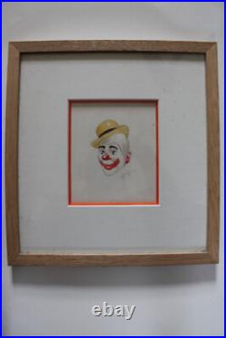 Marcel Falter aquarelle cirque