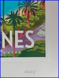Monsieur Z Original Cannes festival Poster 2024 Travel poster + certificat