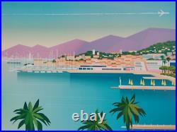 Monsieur Z Original Cannes festival Poster 2024 Travel poster + certificat