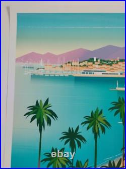 Monsieur Z Original Cannes festival Poster 2024 Travel poster + certificat