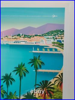 Monsieur Z Original Cannes festival Poster 2024 Travel poster + certificat