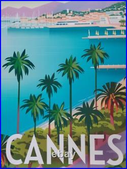 Monsieur Z Original Cannes festival Poster 2024 Travel poster + certificat