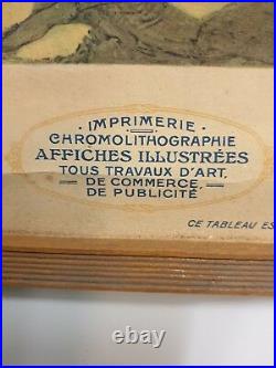 Moullot Affiche Ancienne Calendrier Marseille Carry 1928