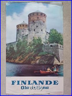 Norway Sweden Finland Danmark 17 affiches anciennes/original vintage posters
