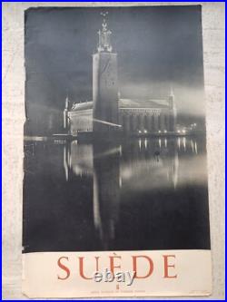 Norway Sweden Finland Danmark 17 affiches anciennes/original vintage posters
