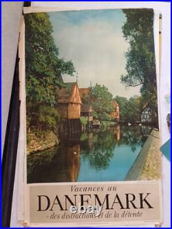 Norway Sweden Finland Danmark 17 affiches anciennes/original vintage posters