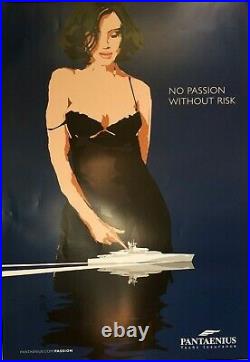 ORIGINAL VINTAGE POSTER No Passion Without Risk Hinnerk BODENIECK N° 1